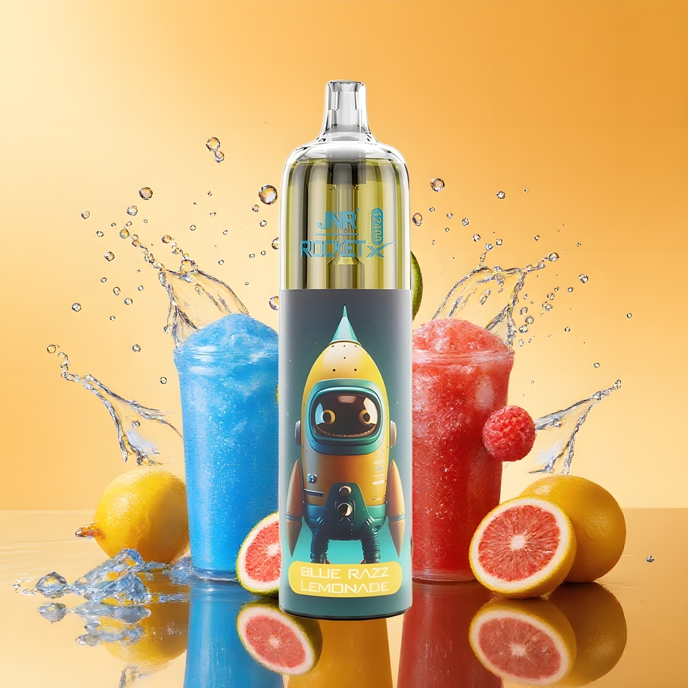 JNR Rocket-X 12400 Puffs Beállítható Légáramlású Kék Málna Limonád Nagykereskedés Magyarország