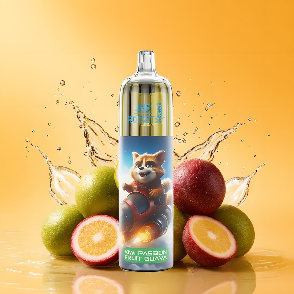 JNR Rocket-X 12400 Puffs Nagykereskedés Magyarország Beállítható Légáramlású Kivi Márkuja Guava