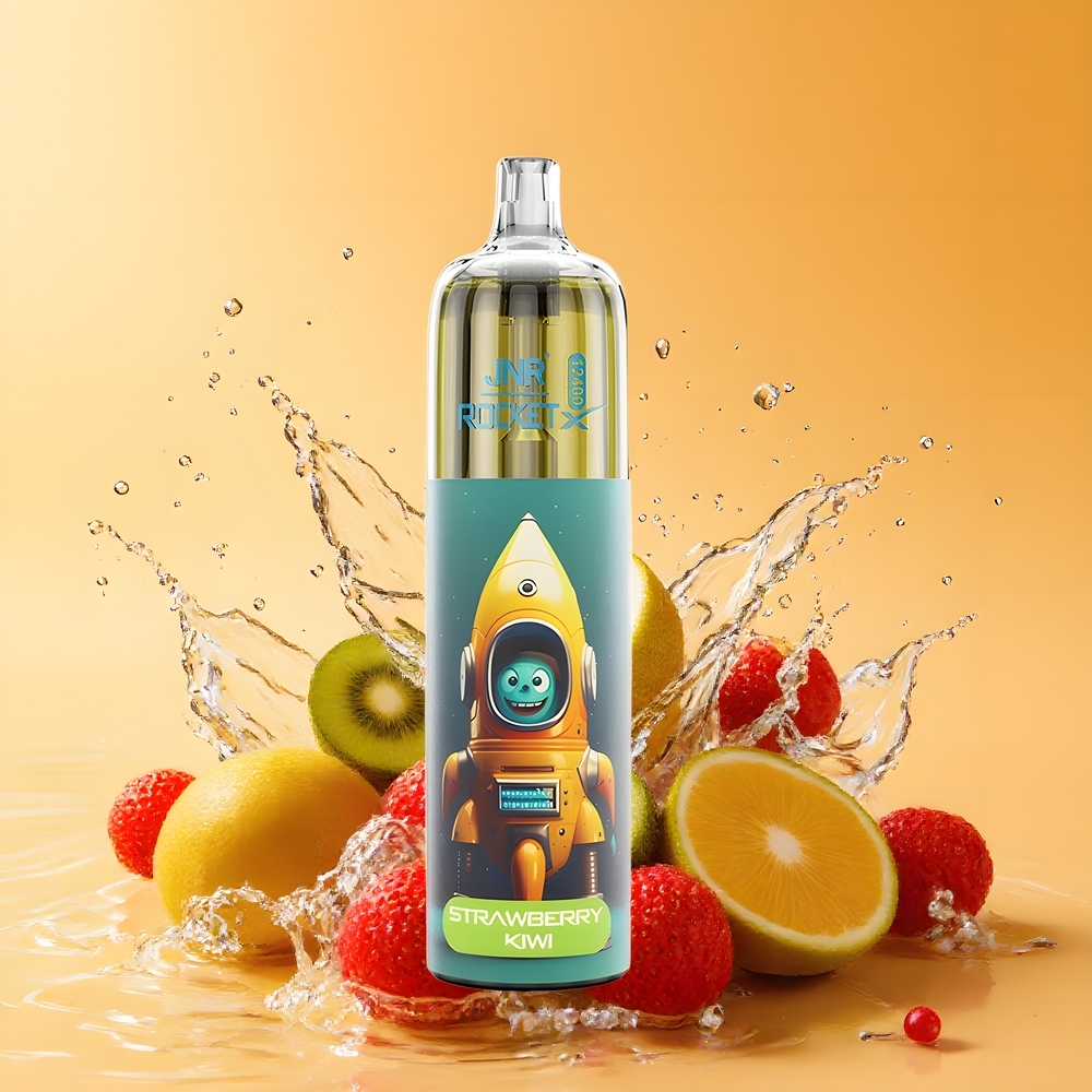 JNR Rocket-X 12400 Puffs Type-C Gyorsfeltöltés Eper-Kivi Nagykereskedés Magyarország