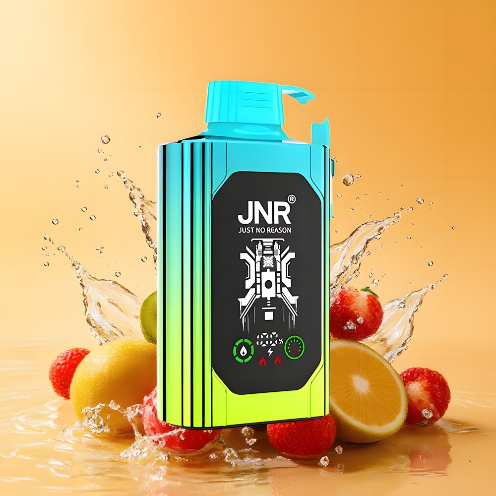 JNR Shisha Hookah Box 20500 Puffs Nagykereskedés Magyarország 25ml E-liquid Eper-Kivi