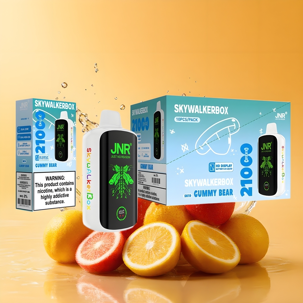 JNR Skywalker Box 21000 Puffs Cuki Mackó Nagykereskedés Magyarország 25ml