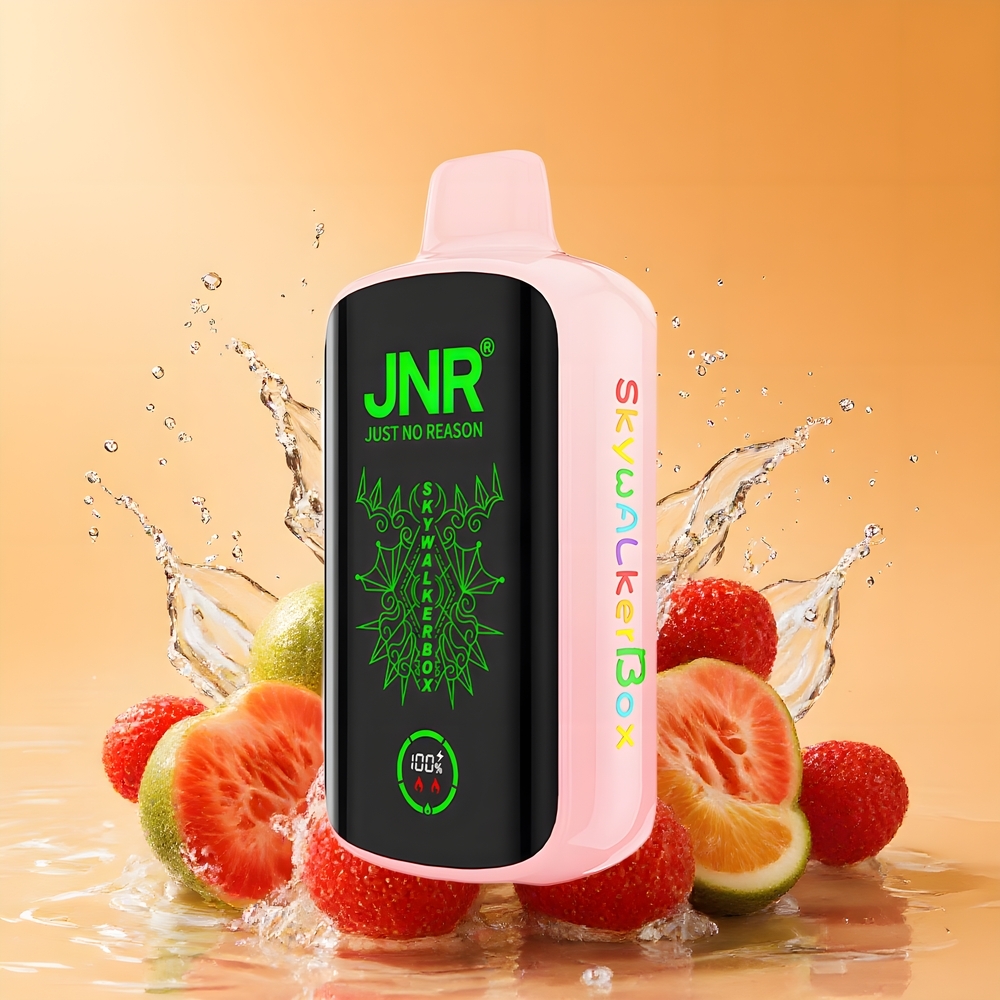 JNR Skywalker Box 21000 Puffs Nagykereskedés Magyarország 25ml Eperjég Type-C Gyorstöltés