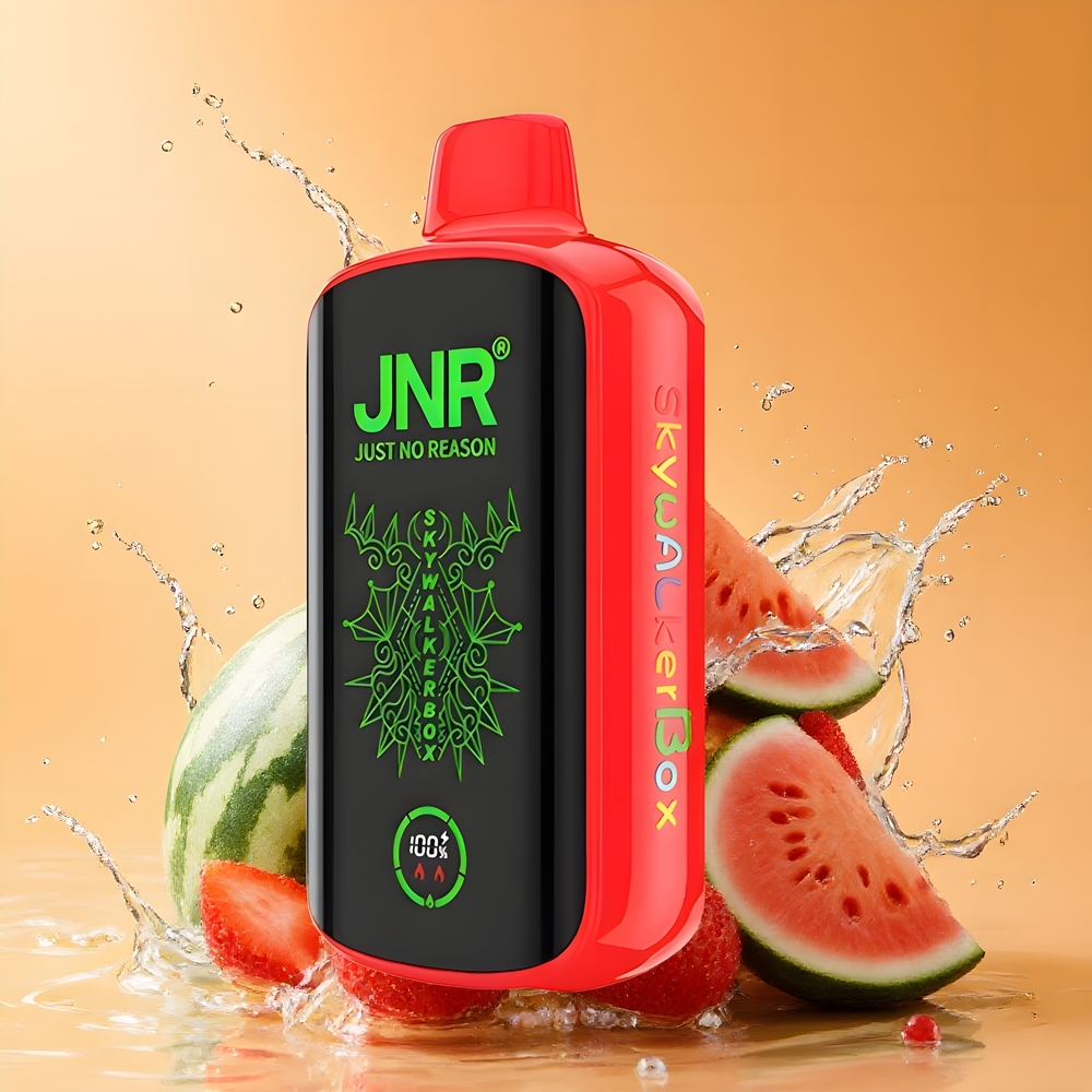 JNR Skywalker Box 21000 Puffs Nagykereskedés Magyarország Eper-Görögdinnye Dual Mesh Coil
