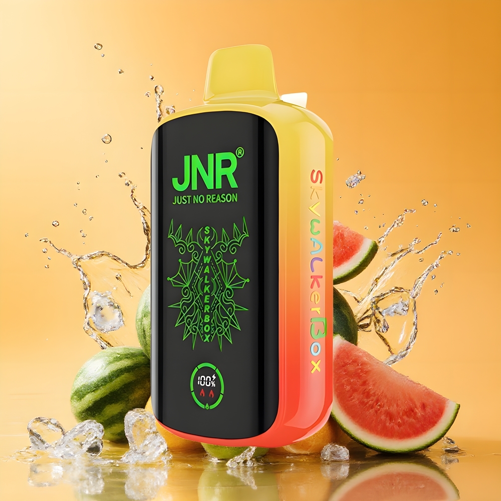 JNR Skywalker Box 21000 Puffs Nagykereskedés Magyarország Kettős Hálós Coil Kiwi Görögdinnye Jég
