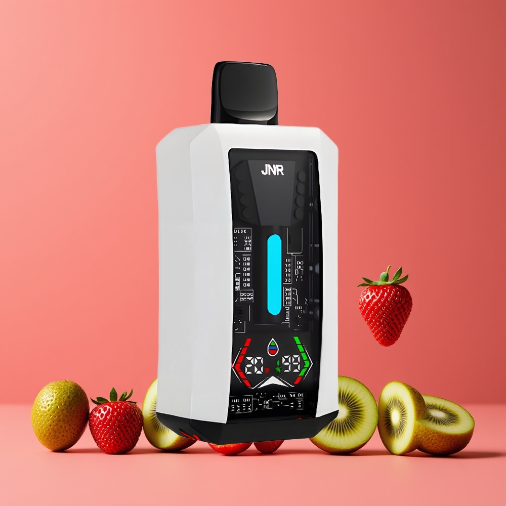 JNR Tank Pro 33000 Puffs Digitális Kijelző E-Liquid Eper-Kivi Nagykereskedés Magyarország