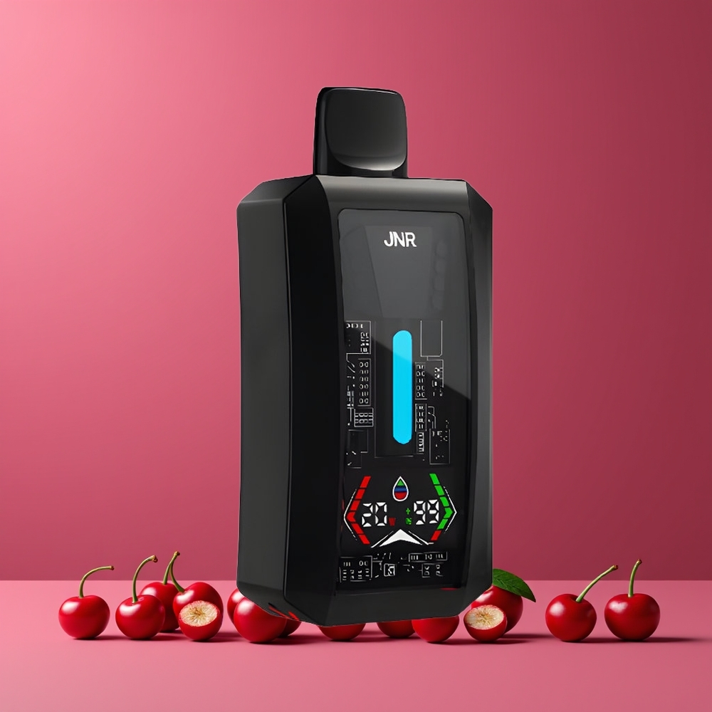 JNR Tank Pro 33000 Puffs Digital Megjelenítés Eldobható Vape Cseresznye Bogyó Nagykereskedés Magyarország