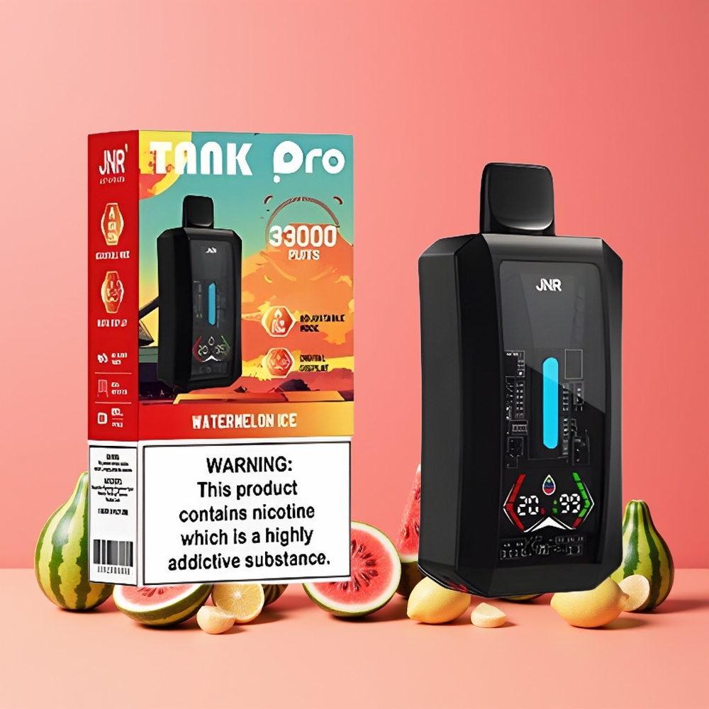 JNR Tank Pro 33000 Puffs Duális Mesh Nagykereskedés Magyarország Dinnye Jég