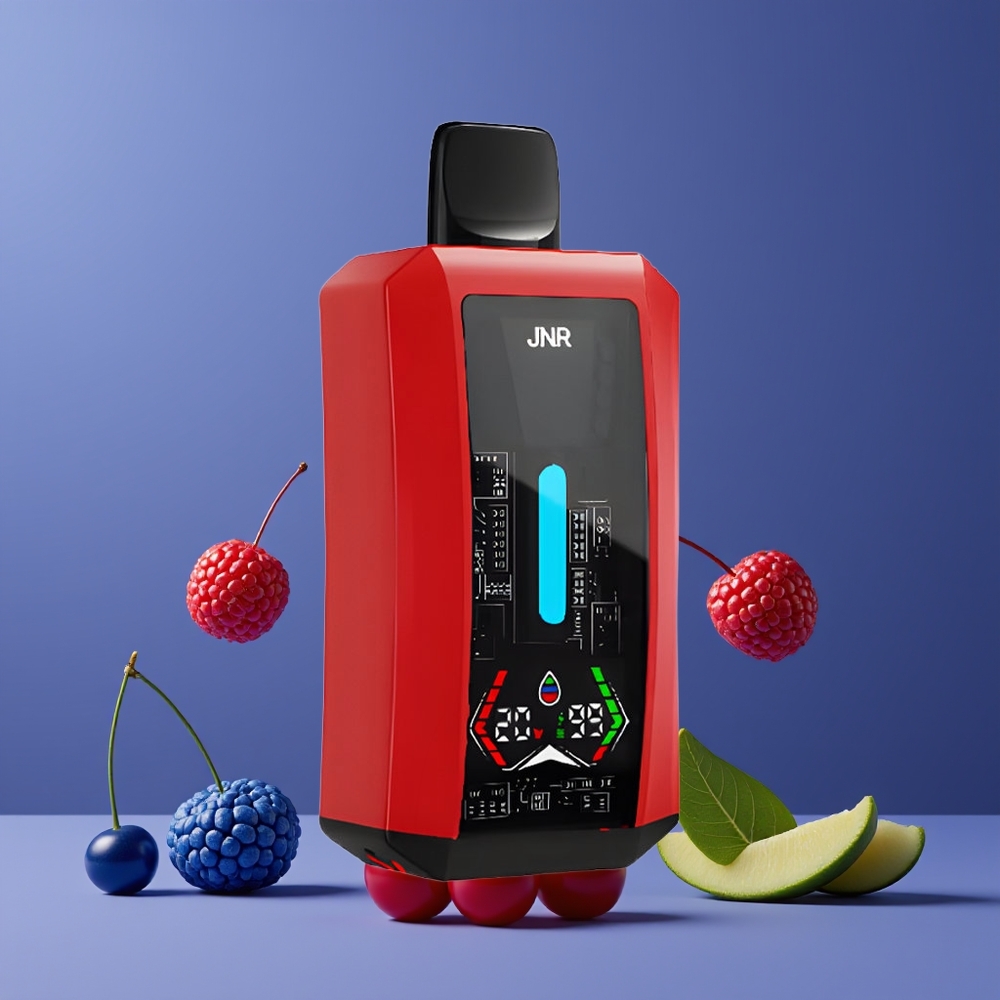 JNR Tank Pro 33000 Puffs Dual Mesh Kék Málna Cseresznye Nagykereskedés Magyarország