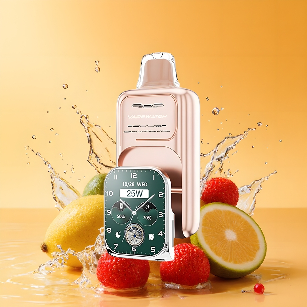JNR VapeWatch 30000 Puffs Dupla Mesh Coil Nagykereskedés Magyarország Eper-Banán