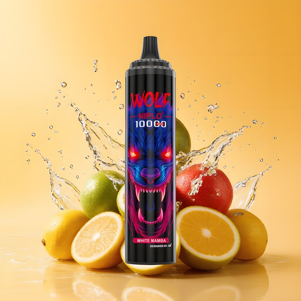 JNR Wolf Niplo 10000 Puffs Nagykereskedés Magyarország Fehér Mamba 20ml