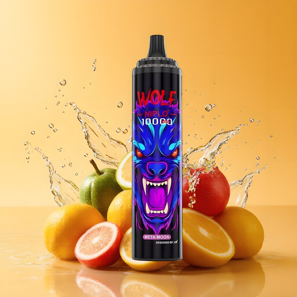 JNR Wolf Niplo 10000 Puffs Nagykereskedés Magyarország Típus-C gyorstöltés Meta Hold