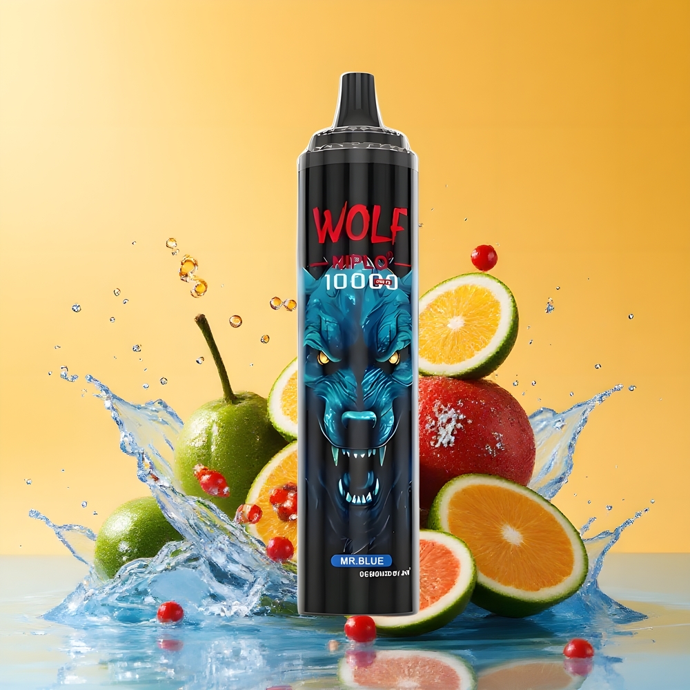 JNR Wolf Niplo 10000 Puffs Nagykereskedés Magyarország Type-C Gyorstöltés Kék