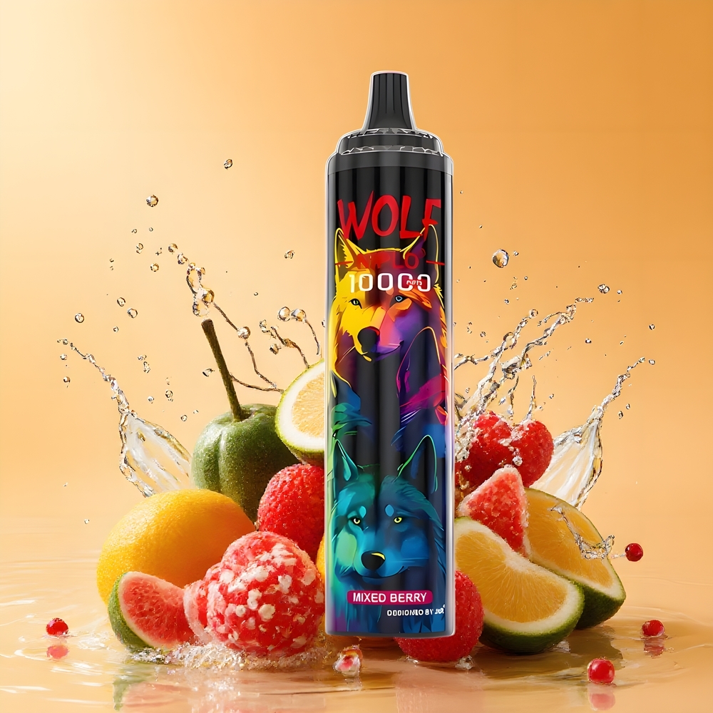 JNR Wolf Niplo 10000 Puffs Nagykereskedés Magyarország Vegyesbogyó Type-C Gyorstöltés