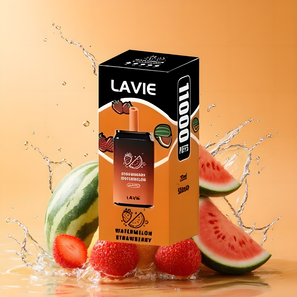 LAVIE Aurora 11000 Puffs Eper-Görögdinnye Nagykereskedés Magyarország Rechargeable Type C