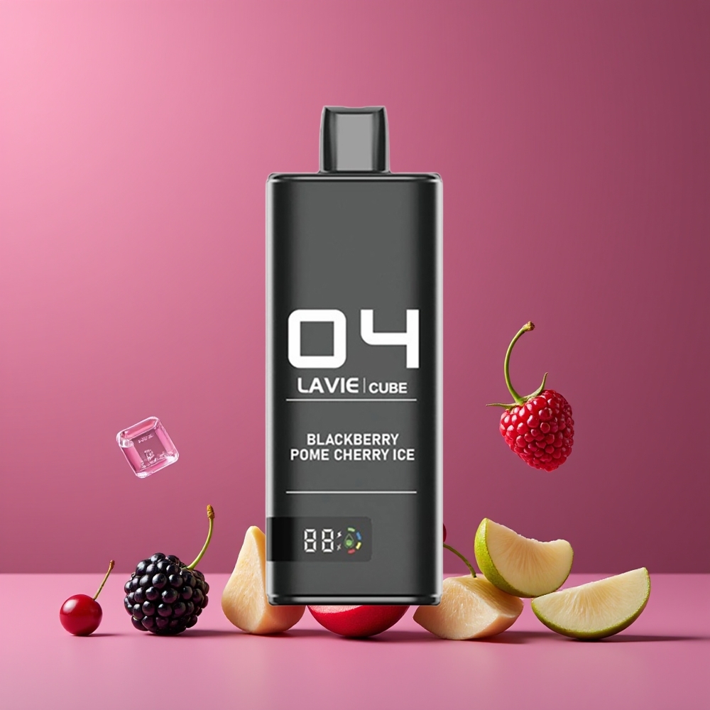 Lavie Cube 20000 Puff Nagykereskedés Magyarország 28ML Feketeszilva Gránátalma Jég