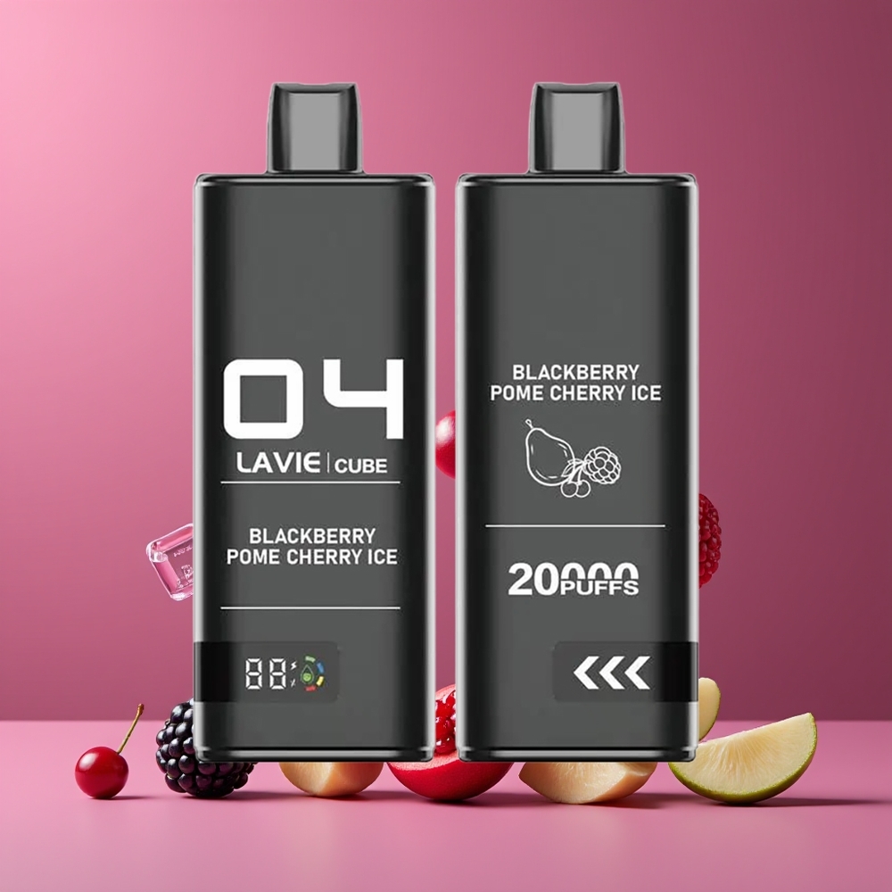 Lavie Cube 20000 Puff Nagykereskedés Magyarország 28ML Feketeszilva Gránátalma Jég