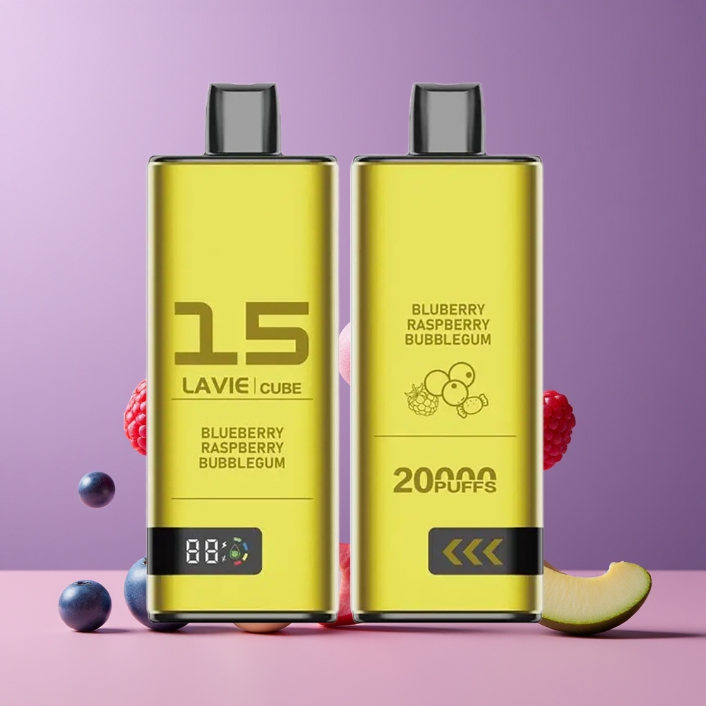 Lavie Cube 20000 Puffs 28ML Nagykereskedés Magyarország Áfonya Málna Buborékrággya