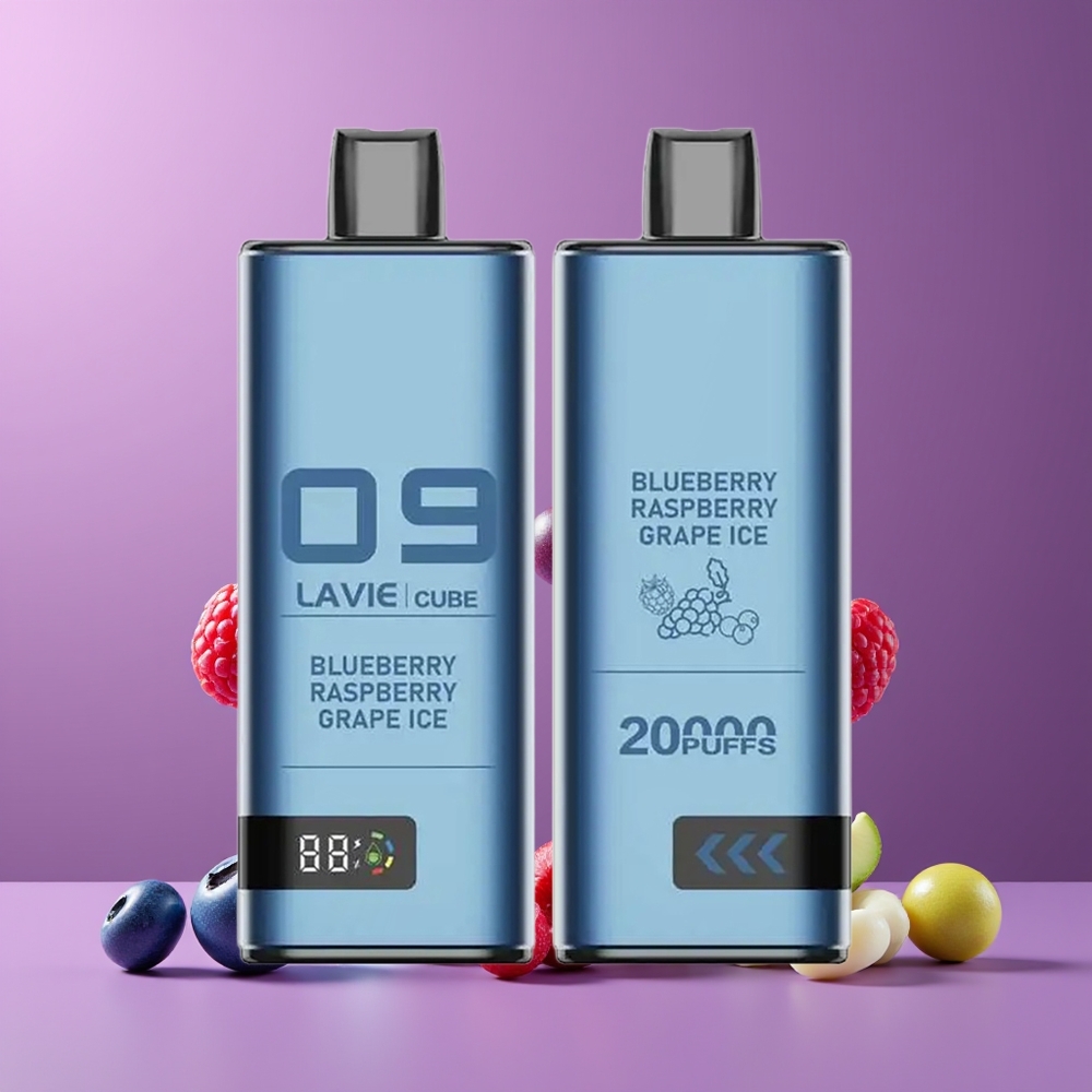 Lavie Cube 20000 Puffs 600mAh Nagykereskedés Magyarország Áfonya Málna Jégbor
