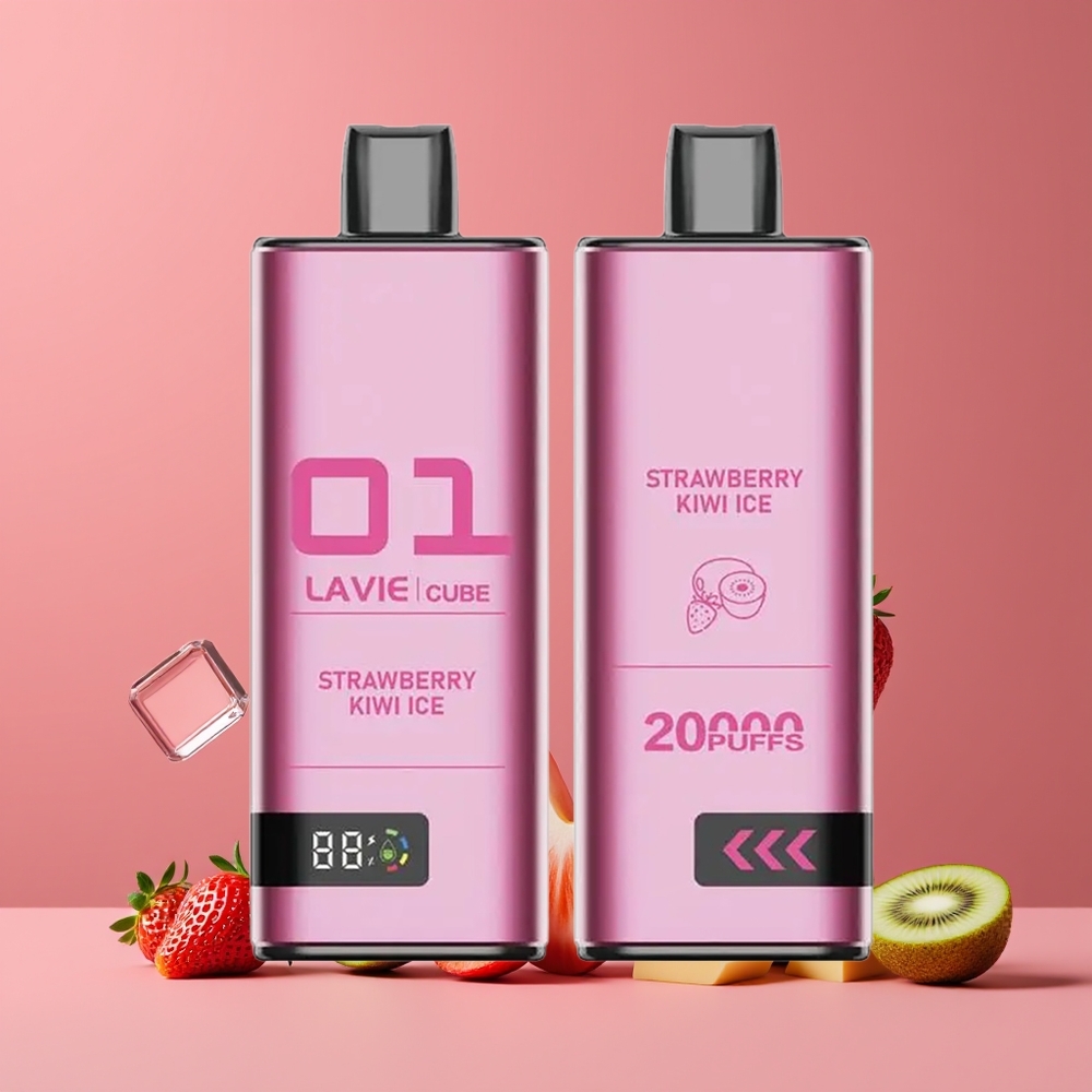Lavie Cube 20000 Puffs Nagykereskedés Magyarország 28ML Eper-Kiwi Jég