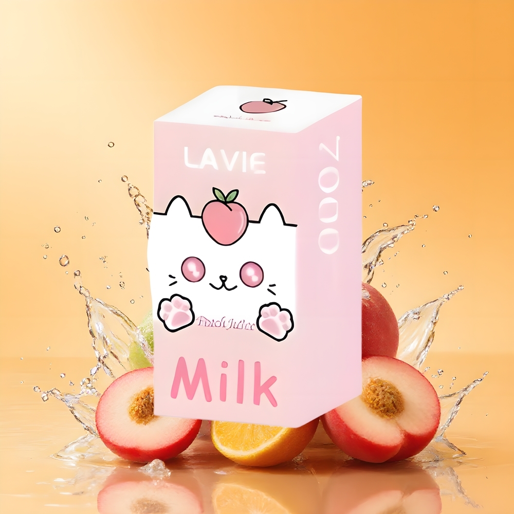 LAVIE Milk 7000 Puffs 16ML Nagykereskedés Magyarország Baracklé