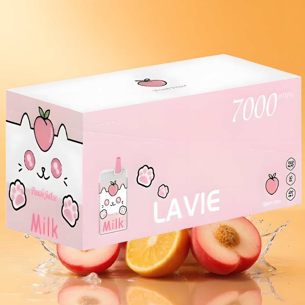 LAVIE Milk 7000 Puffs 16ML Nagykereskedés Magyarország Baracklé