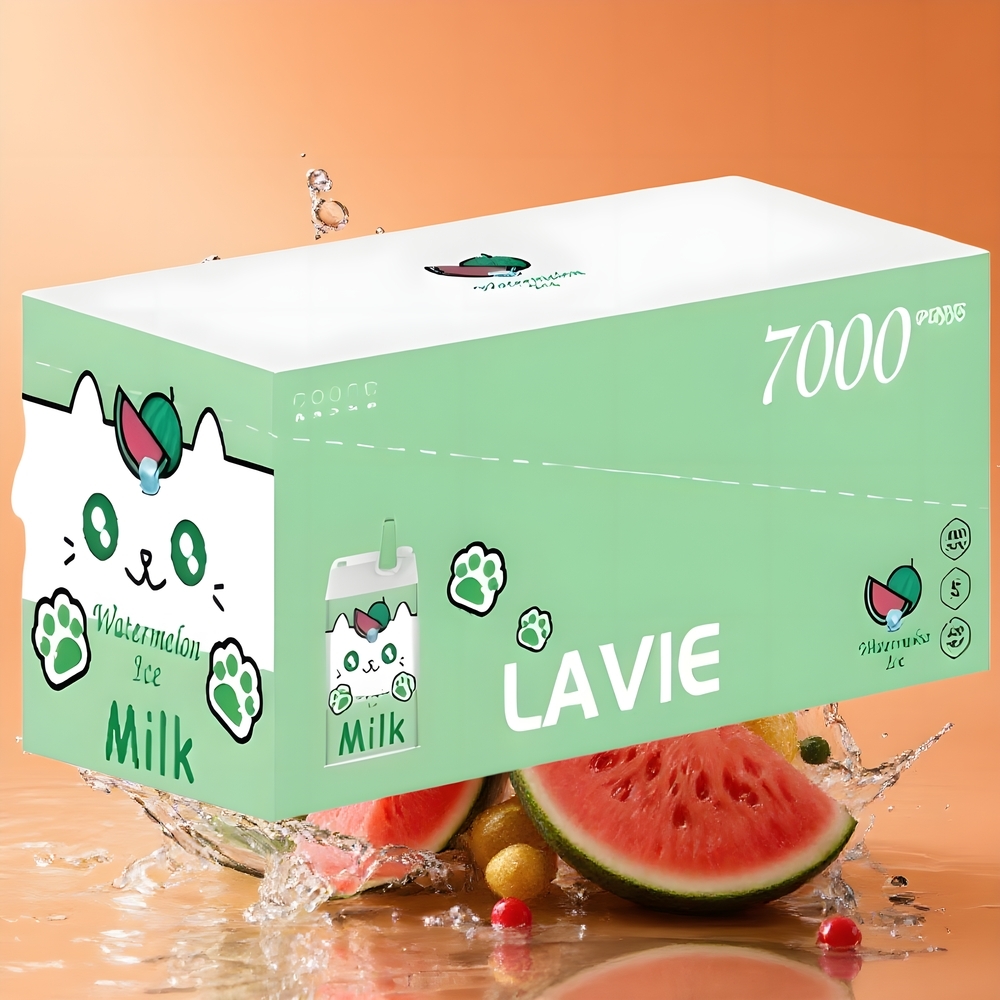LAVIE Milk 7000 Puffs 16ML Nagykereskedés Magyarország Görögdinnye Jég