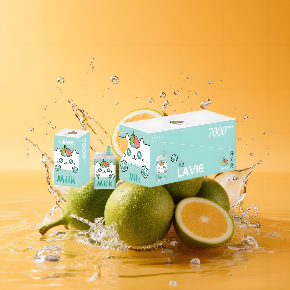 LAVIE Milk 7000 Puffs 16ML Nagykereskedés Magyarország Guava Jég