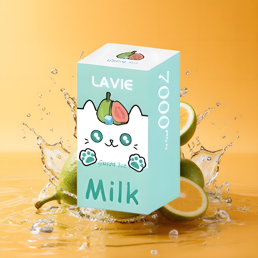 LAVIE Milk 7000 Puffs 16ML Nagykereskedés Magyarország Guava Jég