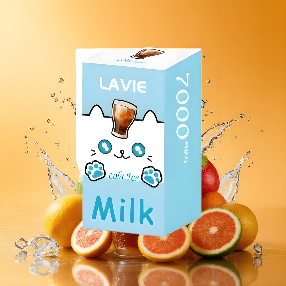 LAVIE Milk 7000 Puffs 16ML Nagykereskedés Magyarország Kóla Jég