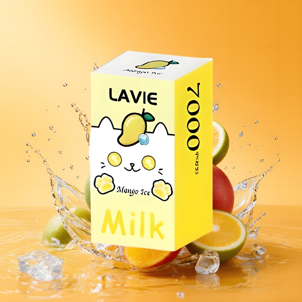 LAVIE Milk 7000 Puffs 16ML Nagykereskedés Magyarország Mango Jég