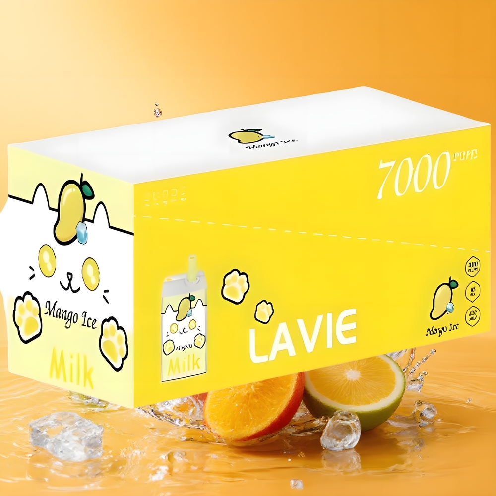 LAVIE Milk 7000 Puffs 16ML Nagykereskedés Magyarország Mango Jég