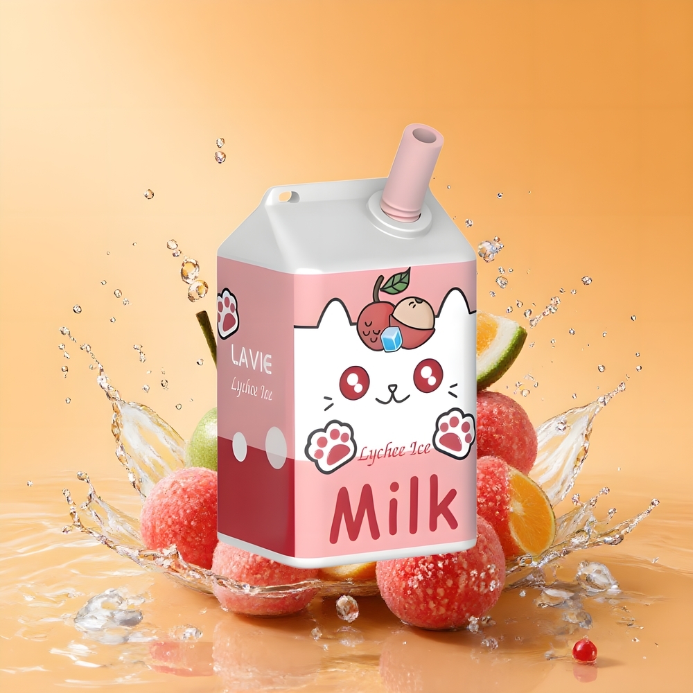 LAVIE Milk 7000 Puffs Nagykereskedés Magyarország 16ML Lychee Jég