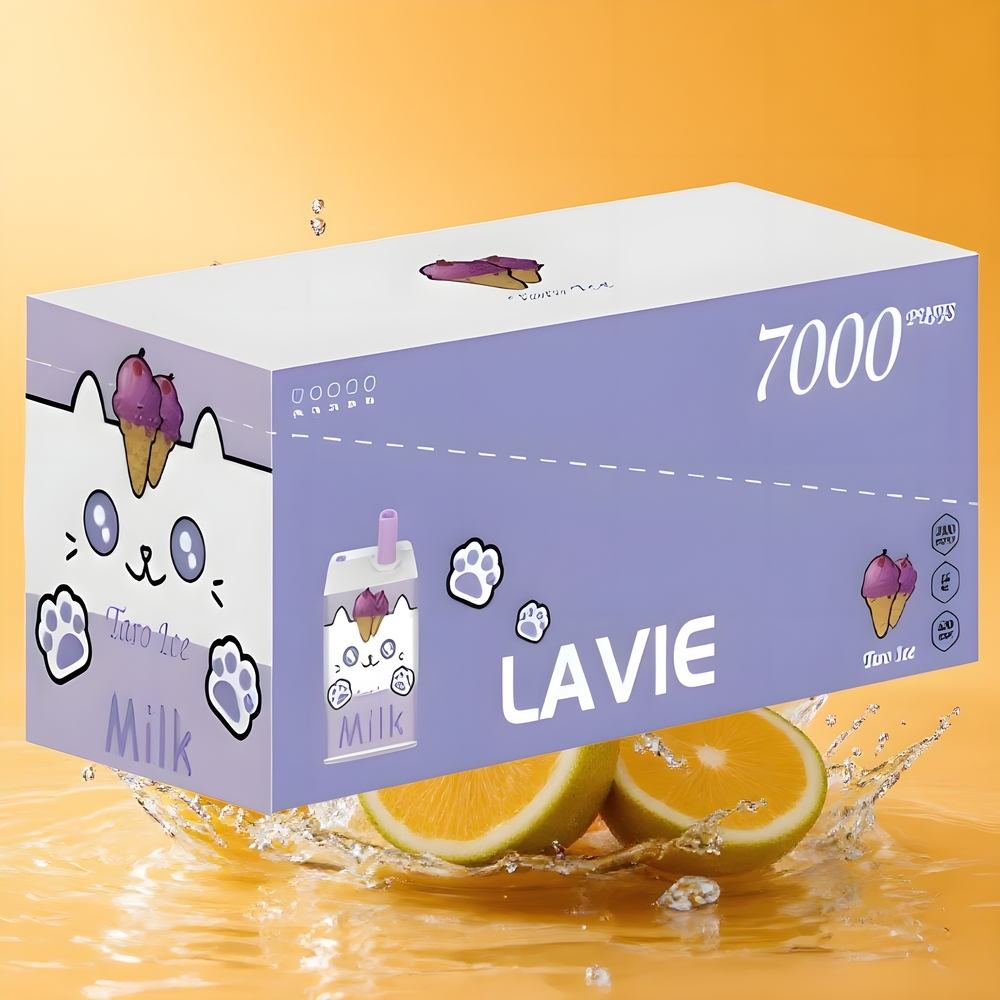 LAVIE Milk 7000 Puffs Télifű Nagykereskedés Magyarország 16ML Taro Jég