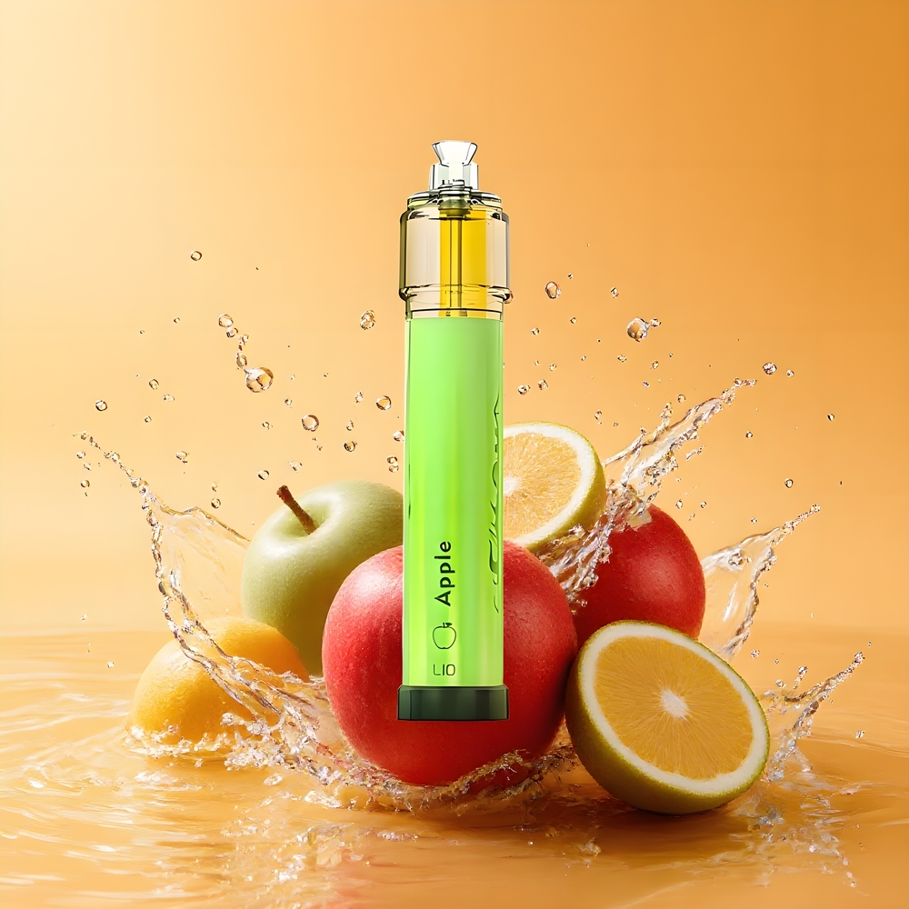 LIO Bee Lit 2500 Puffs Nagykereskedés Magyarország 6.0ml Alma Eldobható vape