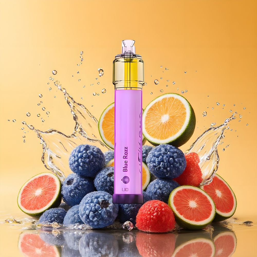 LIO Bee Lit 2500 Puffs Nagykereskedés Magyarország 6.0ml Kék Áfonya Eldobható vape
