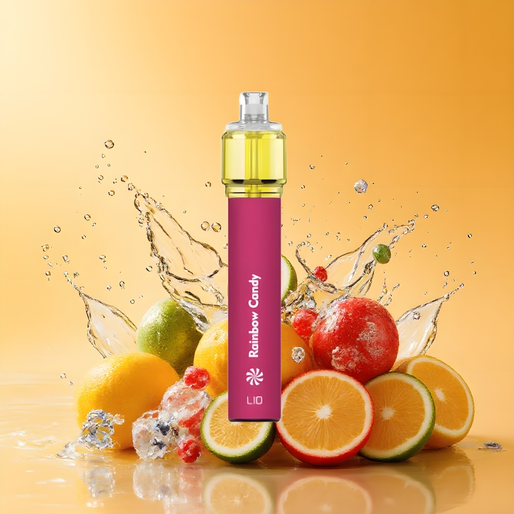 LIO Bee18 Max 2500 Puffs Eldobható Vape Szivárványos Édesség 6,5ml Nagykereskedés Magyarország
