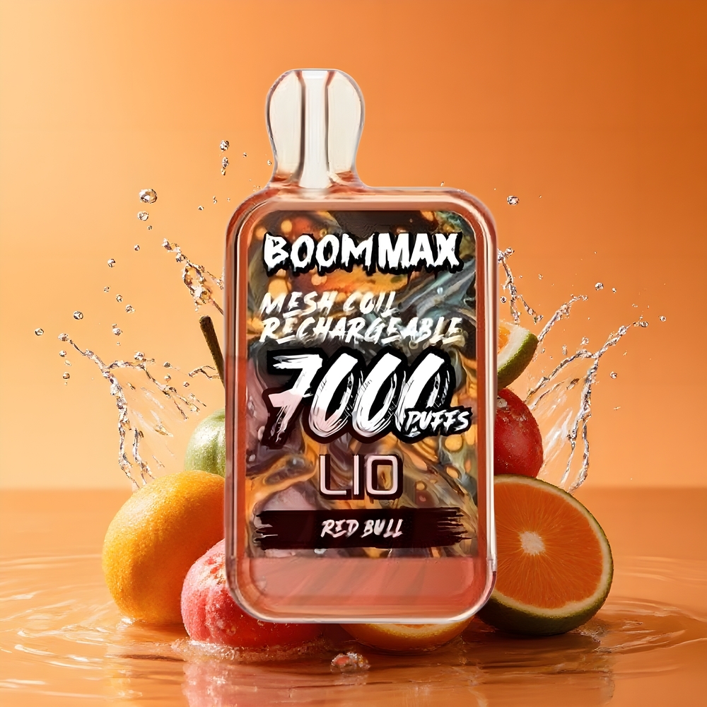 LIO Boom MAX 7000 Puff Egyszer használatos Vape Red Bull 15ml Nagykereskedés Magyarország
