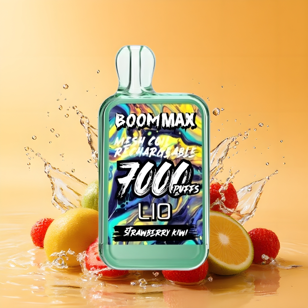 LIO Boom MAX 7000 Puffs 15ml Eper-Kivi Nagykereskedés Magyarország