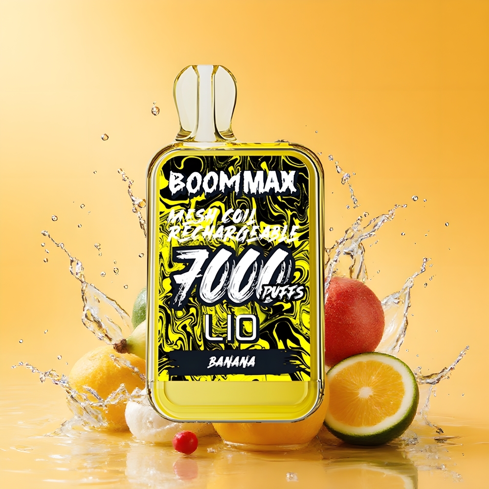 LIO Boom MAX 7000 Puffs Nagykereskedés Magyarország 15ml Banán Eldobható vape