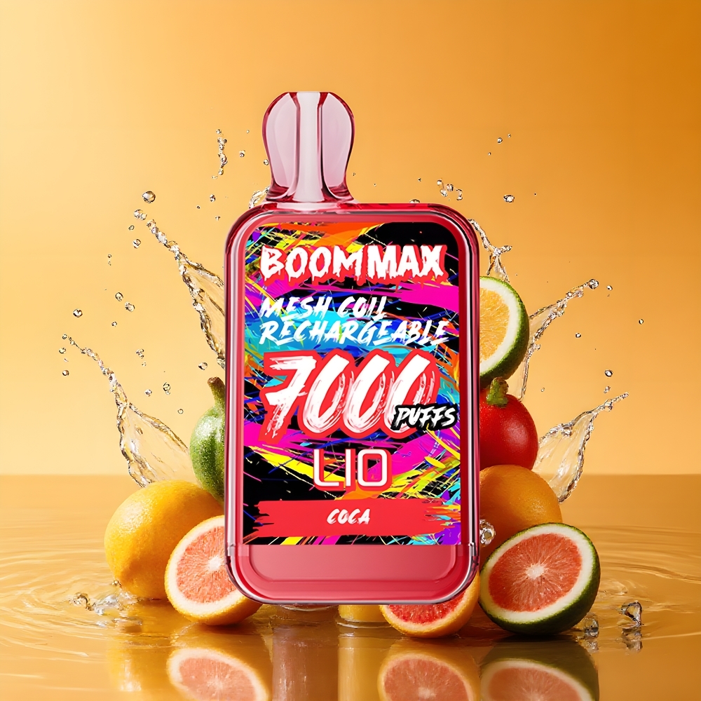 LIO Boom MAX 7000 Puffs Nagykereskedés Magyarország 15ml E-liquid Eldobható vape