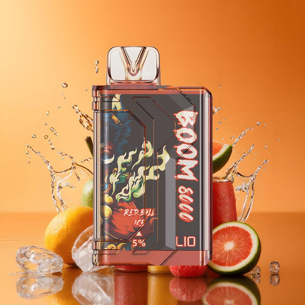 LIO Boom PRO 8000 Puffs Mesh Coil Nagykereskedés Magyarország Vörös Bárány Jég