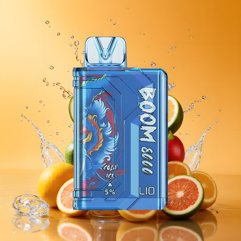 LIO Boom PRO 8000 Puffs Nagykereskedés Magyarország 15ml Cola Jég
