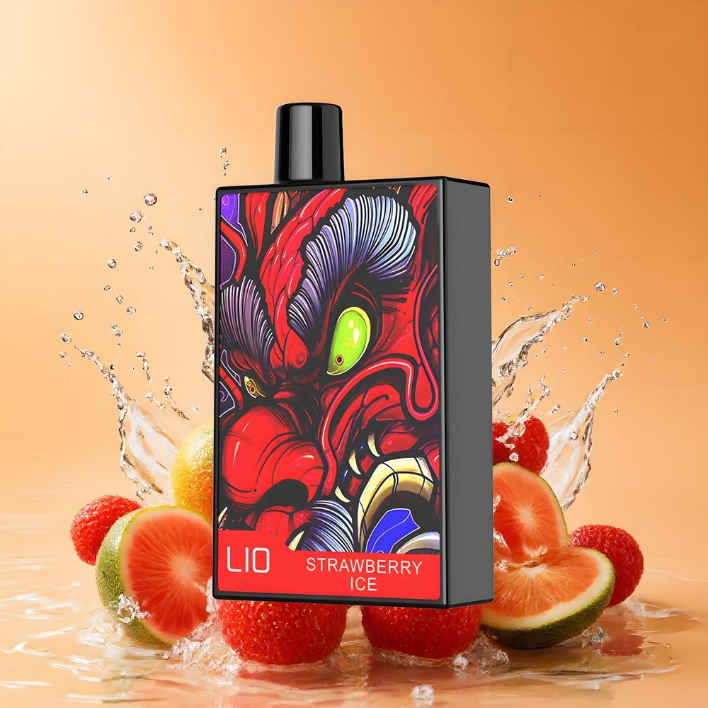 LIO CAPO 4500 Puff Nagykereskedés Magyarország 12ml E-liquid Eldobható vape Eperjég