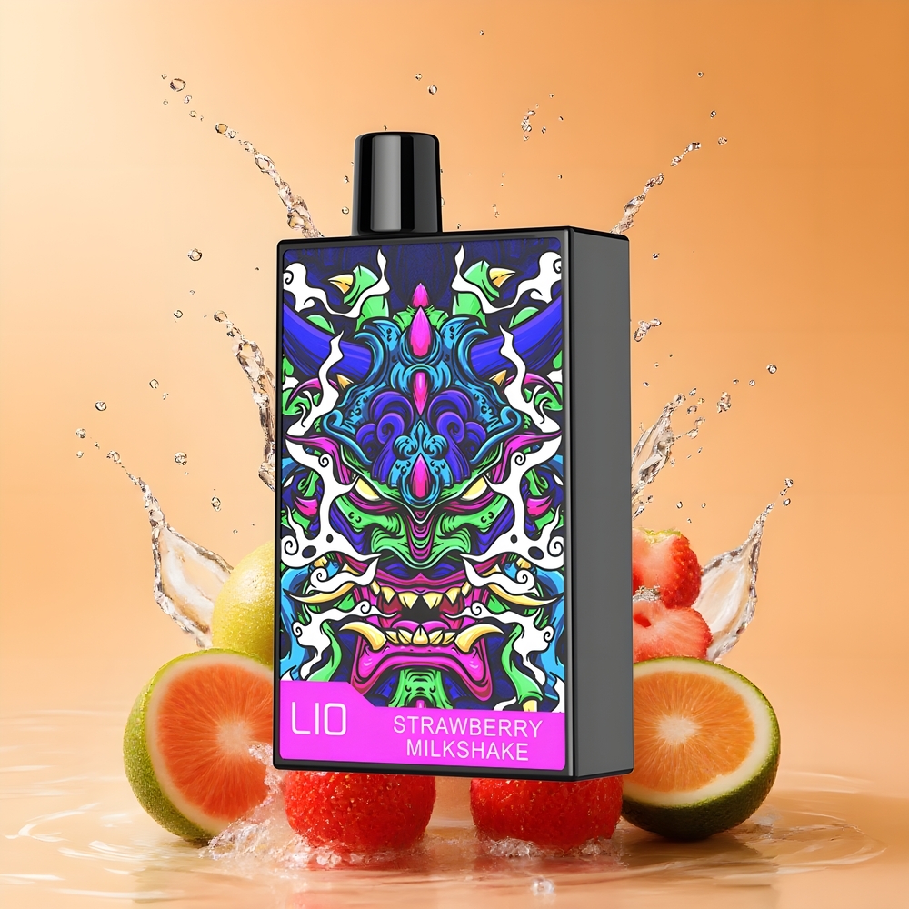 LIO CAPO 4500 Puffs Nagykereskedés Magyarország 12ml Eper Tejshake Elszívható Vape