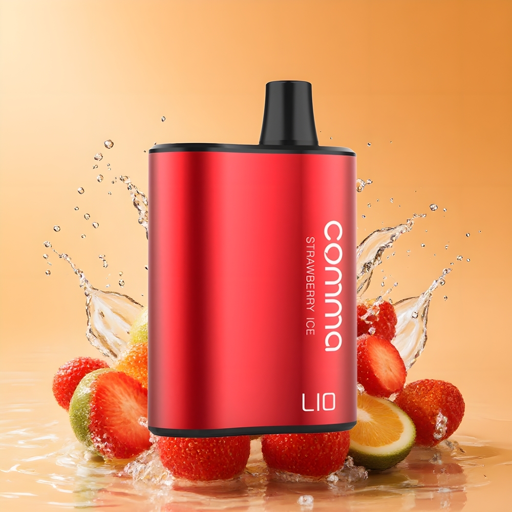 LIO COMMA 5000 Puff Nagykereskedés Magyarország 15ml Eperjég Eldobható vape