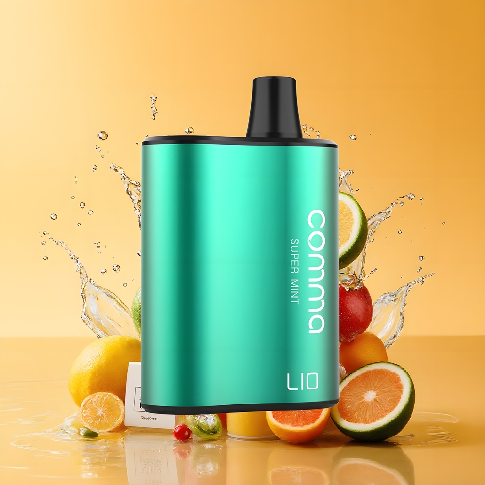 LIO COMMA 5000 Puffs Eldobható Vape Szuper Menta Nagykereskedés Magyarország 15ml
