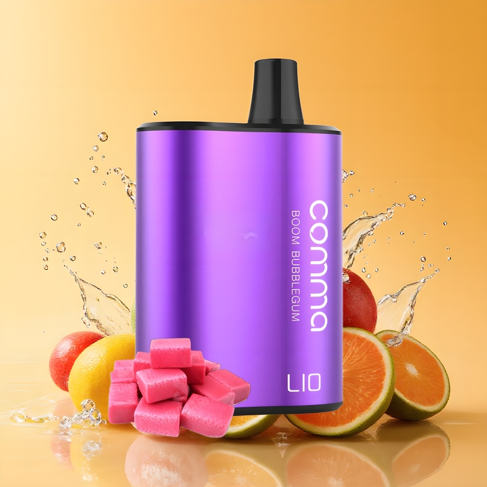 LIO COMMA 5000 Puffs Nagykereskedés Magyarország 15 ml Bubi rágó Eldobható vape