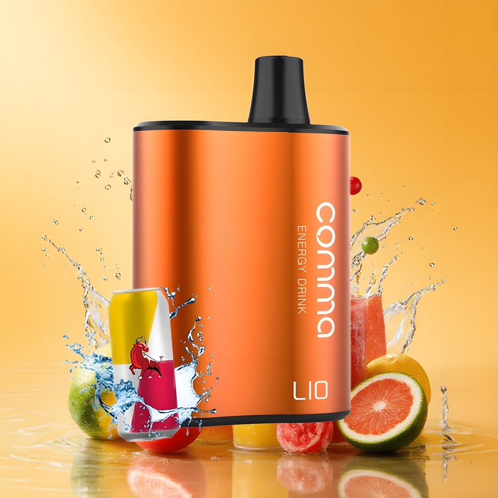 LIO COMMA 5000 Puffs Nagykereskedés Magyarország 15 ml Energiaital Eldobható vape