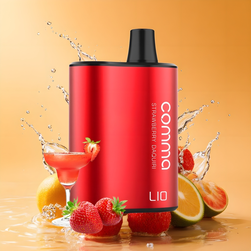 LIO COMMA 5000 Puffs Nagykereskedés Magyarország 15ml Eper Daiquiri Eldobható Vape