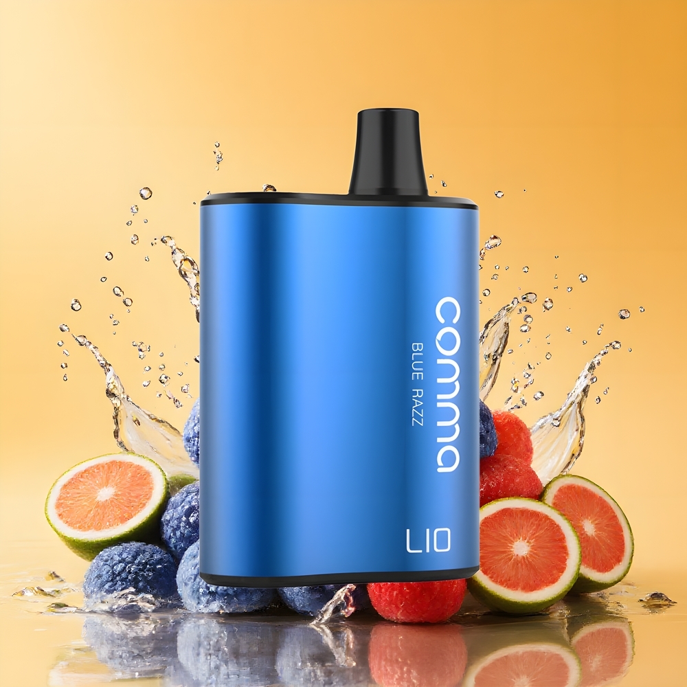 LIO COMMA 5000 Puffs Nagykereskedés Magyarország 15ml Kék Áfonya Eldobható vape